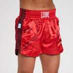 Pantalones cortos kick WAKO Leone AB996 Rojo 