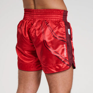 Pantalones cortos kick WAKO Leone AB996 Rojo 