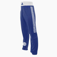 Pantalones Kickboxing WAKO Adidas Azul 