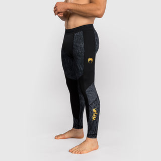 Pantaloni a compressione Venum x Chimaev Wild Borz Nero-Combat Arena