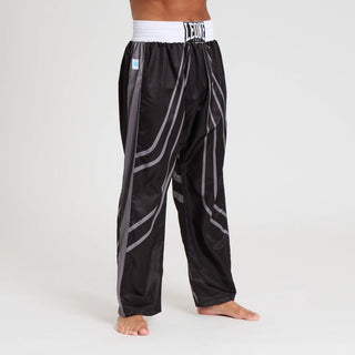 Pantalones Kickboxing WAKO Leone AB992 Negro 