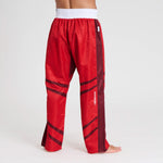 Pantalones Kickboxing WAKO Leone AB992 Rojo 