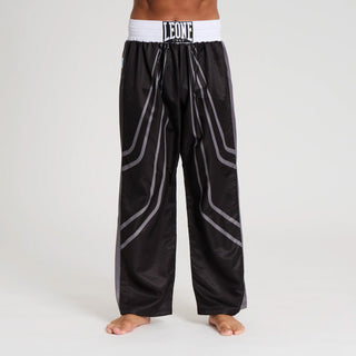 Pantalones Kickboxing WAKO Leone AB992 Negro 