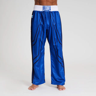 Pantalones Kickboxing WAKO Leone AB992 Azul 