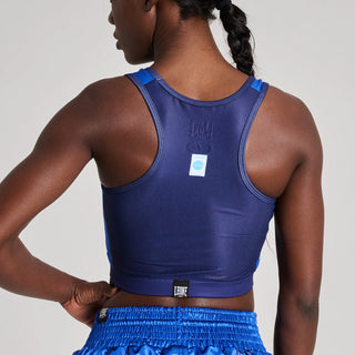 Protector pecho mujer Leone WAKO AB993 Azul 