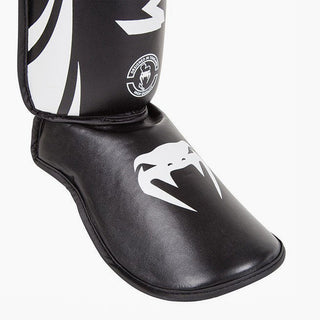 Espinilleras Venum Challenger Negro Blanco 