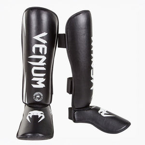 Espinilleras Venum Challenger Negro Blanco 