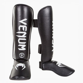 Espinilleras Venum Challenger Negro Blanco 