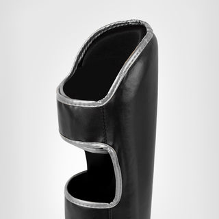 Espinilleras Venum Challenger Negro-plata 