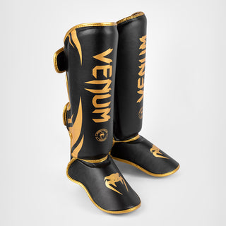 Espinilleras Venum Challenger Negro-oro 