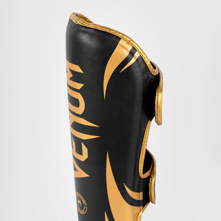 Espinilleras Venum Challenger Negro-oro 