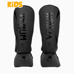 Espinilleras niño Venum Challenger Negro-negro 