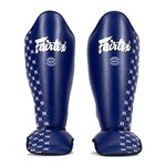 Espinilleras Fairtex Competencia SP5 con parapiés Azul 