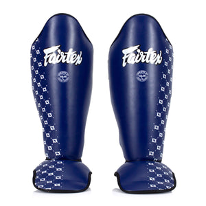 Espinilleras Fairtex Competencia SP5 con parapiés Azul 