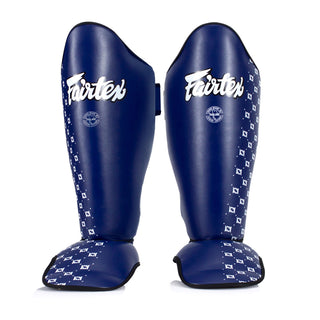 Espinilleras Fairtex Competencia SP5 con parapiés Azul 
