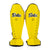 Espinilleras Fairtex Competición SP5 con parapiés Amarillo 
