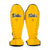 Espinilleras Fairtex Competición SP5 con parapiés Amarillo 