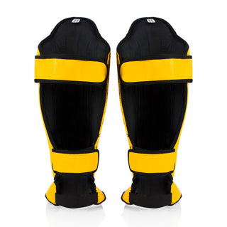 Espinilleras Fairtex Competición SP5 con parapiés Amarillo 