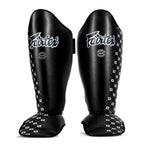 Espinilleras Fairtex Competición SP5 con parapiés Negro 