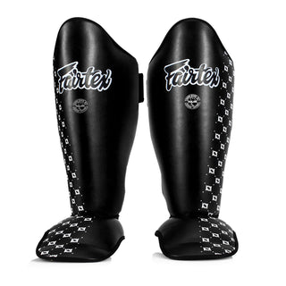 Espinilleras Fairtex Competición SP5 con parapiés Negro 