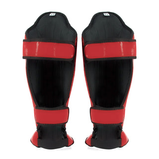 Espinilleras Fairtex Competición SP5 con parapiés Rojo 