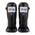 Espinilleras Fairtex SP3 de doble acolchado con protector de pies 