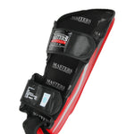 Espinilleras Kickboxing Masters WAKO Rojo 