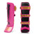 Espinilleras Leone Iuter PT01IU con parapiés Fucsia 