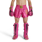 Espinilleras Leone Iuter PT01IU con parapiés Fucsia 