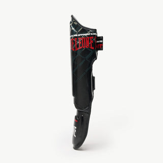 Espinilleras Leone MMA Cage PT163 Gris oscuro 