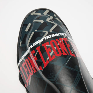 Espinilleras Leone MMA Cage PT163 Gris oscuro 