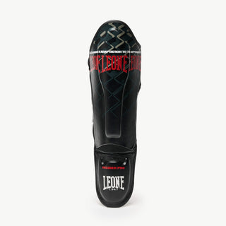 Espinilleras Leone MMA Cage PT163 Gris oscuro 