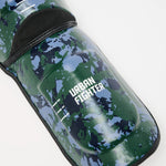 Espinilleras Leone Urban Fighter PT118 camuflaje azul-verde 