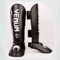 Espinilleras niño Venum Challenger Negro-blanco 