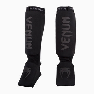 Espinilleras con protector de pies a media Venum Kontact 