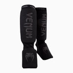 Espinilleras con protector de pies a media Venum Kontact 