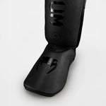 Espinilleras con Parapiede Venum Challenger Negro Black 
