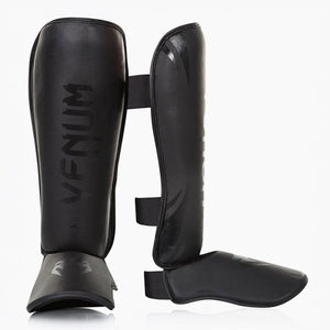 Espinilleras con Parapiede Venum Challenger Negro Black 