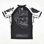 Rashguard Half Sumo Sugoi Ranked Blanco-Combat Arena