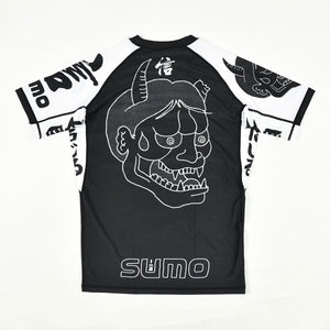 Rashguard Half Sumo Sugoi Ranked Blanco-Combat Arena