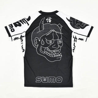 Rashguard Half Sumo Sugoi Ranked Blanco-Combat Arena