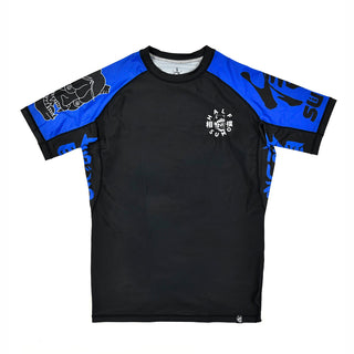 Rashguard Half Sumo Sugoi Ranked Azul-Combat Arena