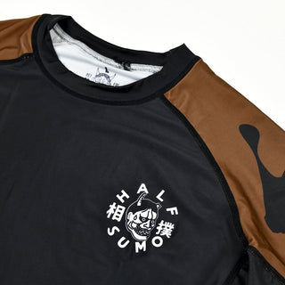 Rashguard Half Sumo Sugoi Ranked Marrón-Combat Arena