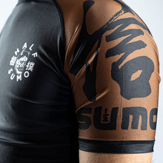 Rashguard Half Sumo Sugoi Ranked Marrón-Combat Arena