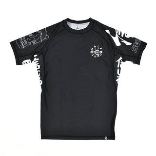 Rashguard Half Sumo Sugoi Ranked Negro-Combat Arena