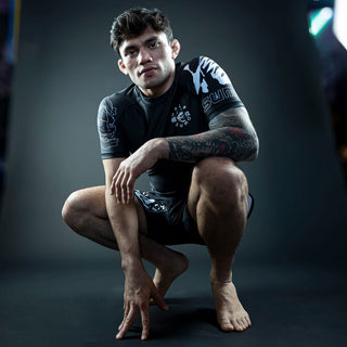 Rashguard Half Sumo Sugoi Ranked Negro-Combat Arena
