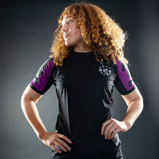 Rashguard Half Sumo Sugoi Ranked Morado-Combat Arena