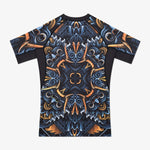 Rashguard Manto Barong manga corta Negro-Combat Arena