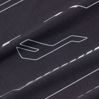 Rashguard Manto Shield maniche corte Nero-Combat Arena