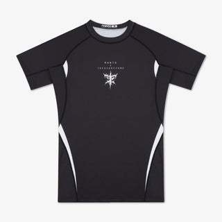 Rashguard Manto Treasure Zone maniche corte nero-Combat Arena